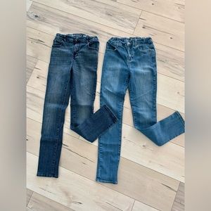 2 Pairs of Children's Place Boys Size 14 Skinny Jeans